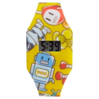 Часы наручные электронные, детские, "Роботы", ремешок l-22.5 см Часы наручные электронные, детские, "Роботы", ремешок l-22.5 см