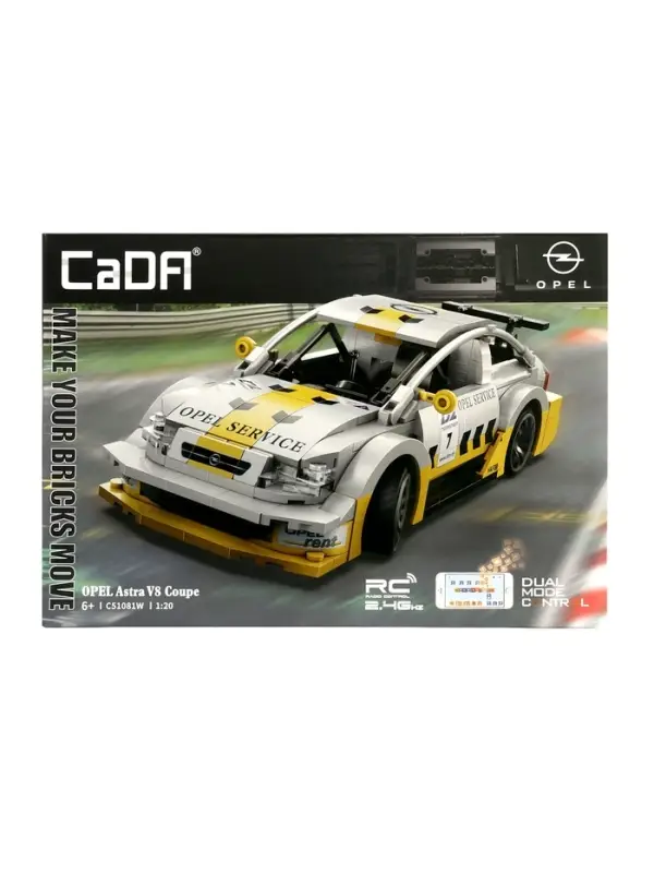 Конструктор радиоуправляемый "Спорткар", 330 деталей, 2 варианта управления