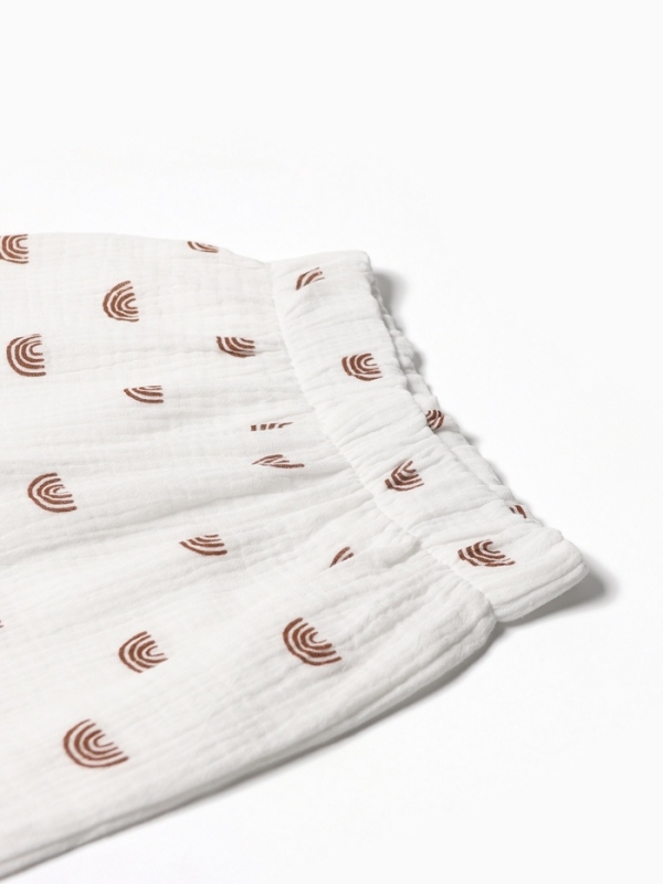 Пижама детская (рубашка и брюки) KAFTAN "Радуга" р.30 (98-104 см)