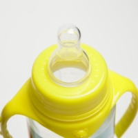 Бутылочка для кормления «Фрукты», классическое горло, 250 мл., от 0 мес., цилиндр, с ручками Бутылочка для кормления «Фрукты», классическое горло, 250 мл., от 0 мес., цилиндр, с ручками