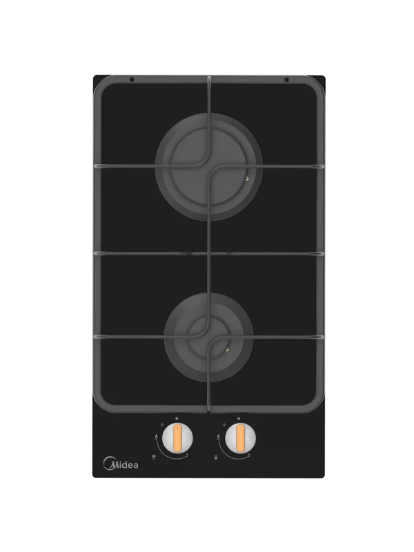 Газовая варочная панель CGH311GB, 2 конфорки, черное стекло