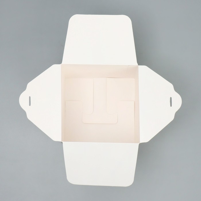 Коробка подарочная новогодняя складная &laquo;Чудесного нового года&raquo;, мандарины, 12 х 12 х 12 см, Новый год