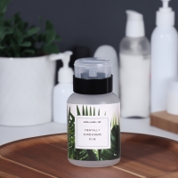 Флакон - бутылочка с помпой «Другое место», 250 мл, зелёный, чёрный Флакон - бутылочка с помпой «Другое место», 250 мл, зелёный, чёрный