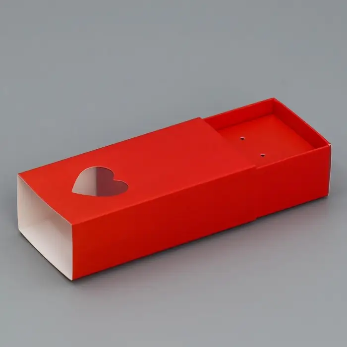 Коробка под бижутерию, упаковка, &laquo;Красная&raquo;, 10 х 5 х 3 см