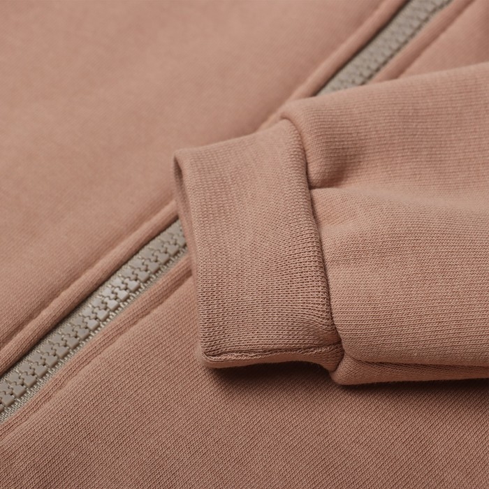 Костюм: толстовка и брюки Крошка Я, BASIC LINE, рост 86-92 см, цвет коричневый