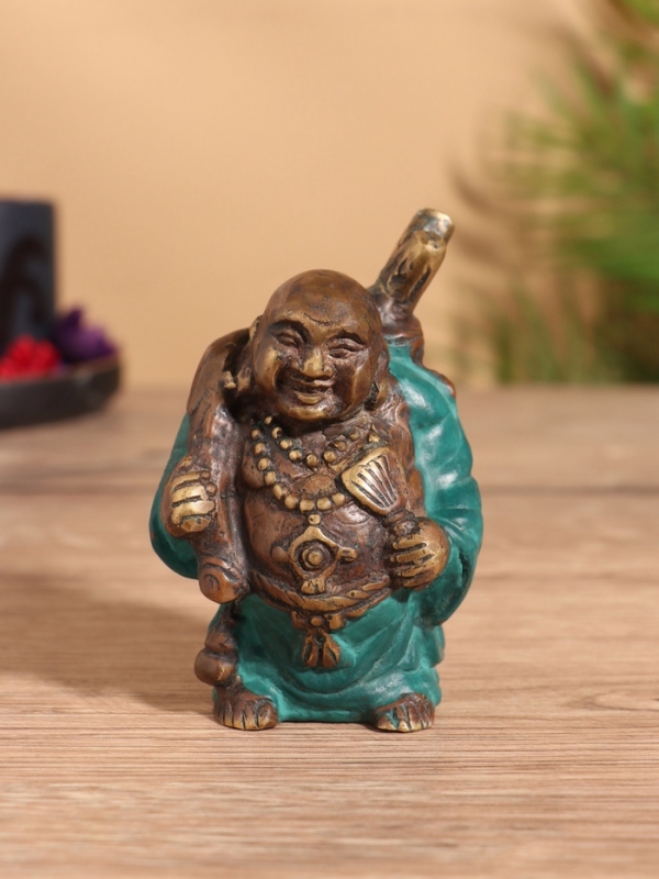 Сувенир бронза "Монах" 4х4х6 см