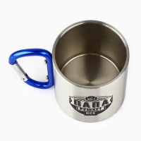 Кружка туристическая с карабином &laquo;Папа&raquo;, 180 мл, МИКС