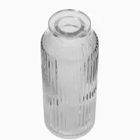 Ваза настольная стекло "Миниатюра" (набор 12 шт) 8-13 см, прозрачный