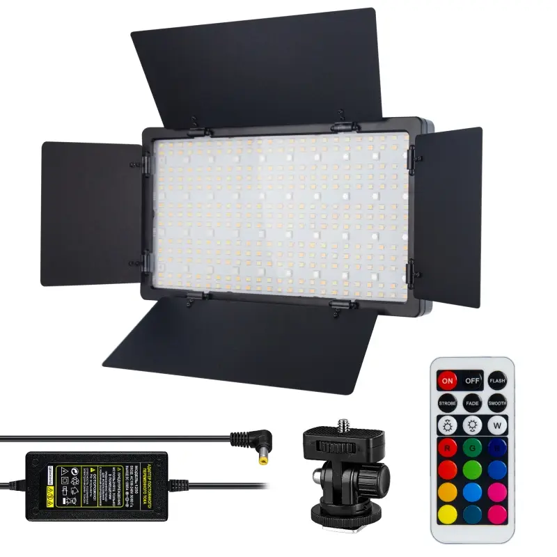 Светодиодная панель со шторками для фотосъемки LED-800 RGB JBH (10шт/кор)