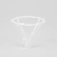 Держатель-зажим для шаров D 10 мм, цвет прозрачный, набор 50 штук