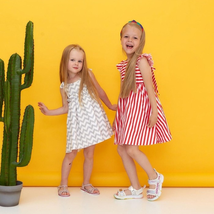 Платье детское KAFTAN «Полоска» р. 110-116 Платье детское KAFTAN «Полоска» р. 110-116