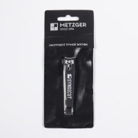 Кусачки-книпсер педикюрные, с пилкой, 8,5 см, в PVC-чехле, цвет серебристый, SZZ-19-D