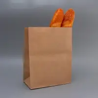 Пакет крафт бумажный фасовочный, прямоугольное дно 26&times;15&times;34 см