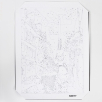 Картина по номерам в тубусе &laquo;Волшебный Париж&raquo;, 30 х 40 см