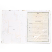 Свидетельство о рождении, 32 х 22,3 см Свидетельство о рождении, 32 х 22,3 см