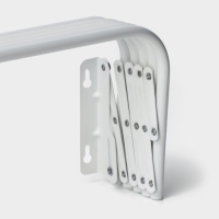 Сушилка для белья настенная, 60 см, цвет белый