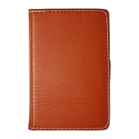 Записная книжка А6, 102 листа в линейку, обложка ПВХ, комбинированная, на кнопке