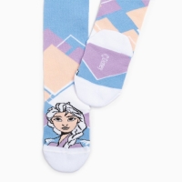 Колготки детские &laquo;Эльза&raquo;, Холодное сердце, рост 116-122 см, цвет голубой