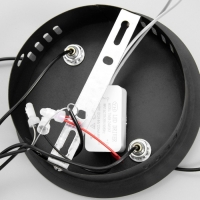 Светильник "Овал" LED 21Вт 4000К черный 14х3х41,5см BayerLux