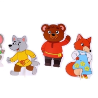 3D конструктор &laquo;Народные сказки, колобок&raquo;