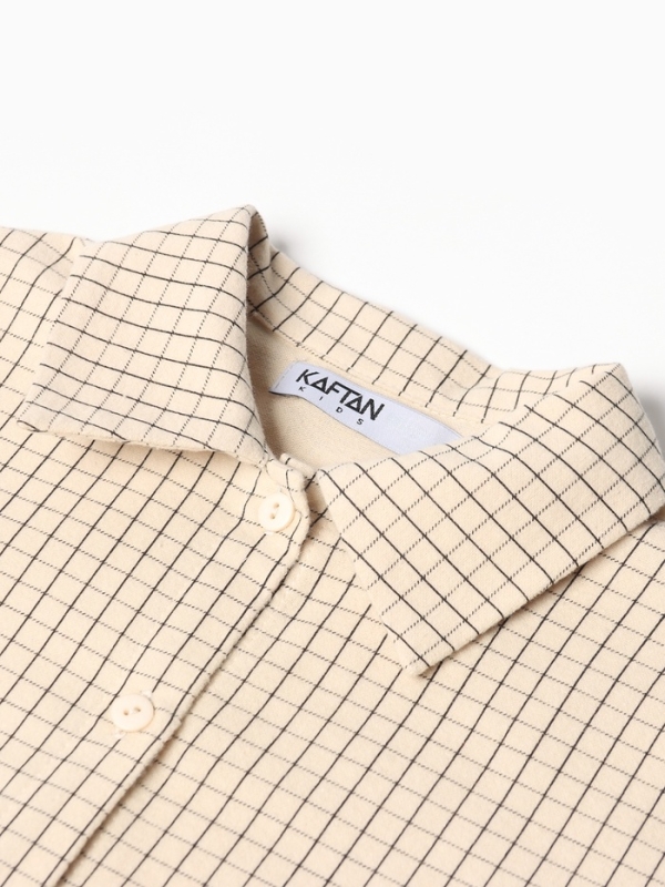 Рубашка детская с воланом KAFTAN р.32 (110-116 см)