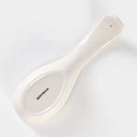 Подставка фарфоровая под ложку Доляна &laquo;Зелёный сад&raquo;, 21,5&times;7,5 см