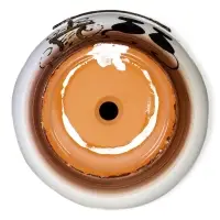 Горшок цветочный поддоном  1 л,  керамика, Вечер (М)