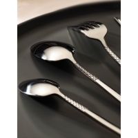 Набор столовых приборов из нержавеющей стали Доляна &laquo;Античность&raquo;, 4 предмета, цвет серебряный