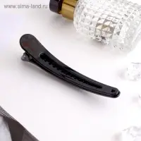 Зажим для волос &laquo;Бусины&raquo;, 10.5 см, чёрный