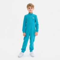 Комбинезон флисовый детский MINAKU цвет бирюзовый, размер 104 Комбинезон флисовый детский MINAKU цвет бирюзовый, размер 104