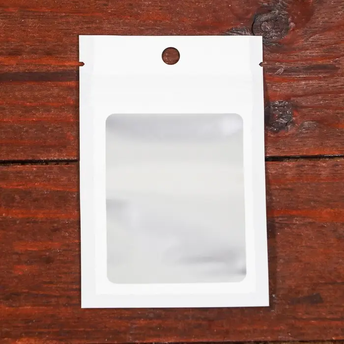 Пакет Zip - lock ПП, с плоским дном, сплошное окно 14&times;24 см