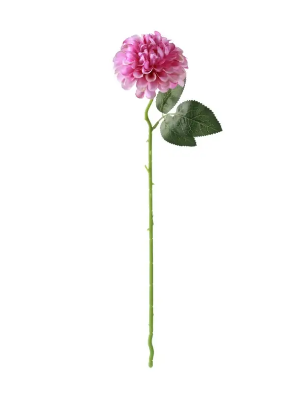 Цветы искусственные "Хризантема Амадея" d-9 см 46 см, сиреневый