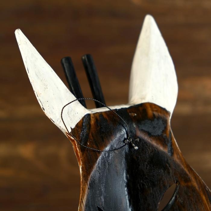 Маска дерево "Жираф" 30х11х4,5 см