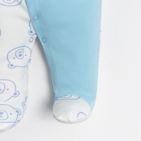 Комбинезон детский, цвет голубой/baby lovely, рост 80 см