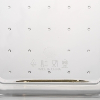 Контейнер для хранения &laquo;Нежность&raquo;, 29&times;20&times;10 см, цвет прозрачный