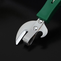 Открывашка - штопор Доляна «Польза», 14,5 см, цвет зелёный Открывашка - штопор Доляна «Польза», 14,5 см, цвет зелёный