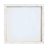 Холст на подрамнике, хлопок 100%, 1,6 х 25 х 25 см, акриловый грунт, мелкозернистый, 280 г/м&sup2;