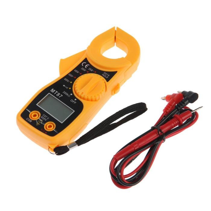 Токовые клещи ТУНДРА, MT 87, ACV/DCV, ACA, 200K&Omega;, прозвон