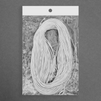 Резинка шляпная, 1,5 мм, 50 &plusmn; 1 м, цвет белый