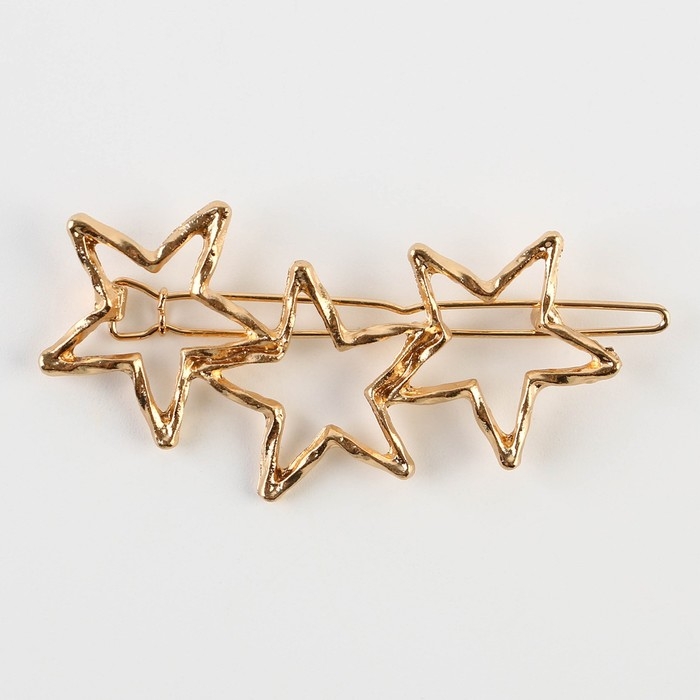 Новогодняя заколка для волос &laquo;С Новым годом!&raquo;, 1 шт, 7 х 2 см