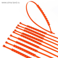 Противобуксовочные хомуты, усиленные, R13-R18, 2&times;91 см, набор 10 шт