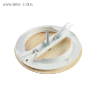 Анемостат ERA 10DW Pine MS, d=100 мм, для бани и сауны, с распорными лапками, цвет сосна