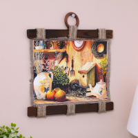 Сувенир свиток "Натюрморт со скворечником"