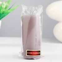 Свеча - цилиндр, 4&times;12 см, 15 ч, дымка