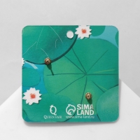 Серьги эмаль &laquo;Лягушки&raquo; с пальчиками, цветные в золоте