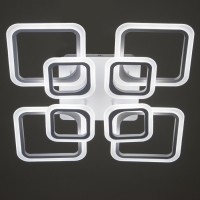 Люстра с ПДУ 59117/8WT LED 240Вт 3000-6000К диммер белый 55х55х10 см BayerLux