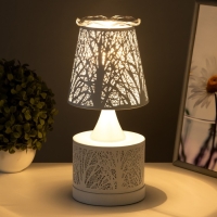 Аромалампа с подсветкой "Деревья" Е27 40Вт+RGB белый 13х13х30 см