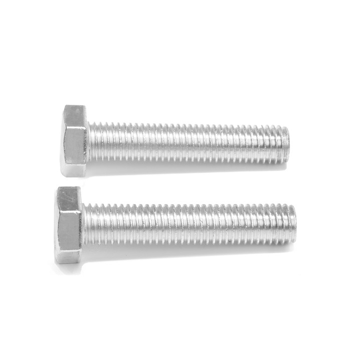 Болт ТУНДРА, оцинкованный, DIN 933, класс прочности 8.8, М12х60 мм, 5 кг Болт ТУНДРА, оцинкованный, DIN 933, класс прочности 8.8, М12х60 мм, 5 кг