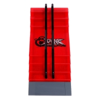 Набор скейт-парк &laquo;Трюк: прыжок с лестницы&raquo;, фингерборд с перилами на лесенках