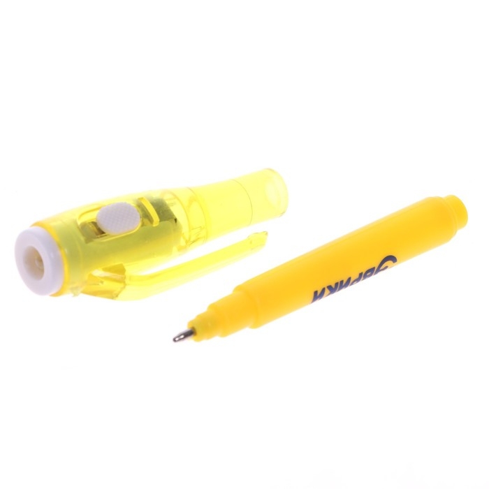 Набор для рисования в темноте &laquo;Дикие животные&raquo;, с наклейками и раскраской, ручка с фонариком, невидимые чернила